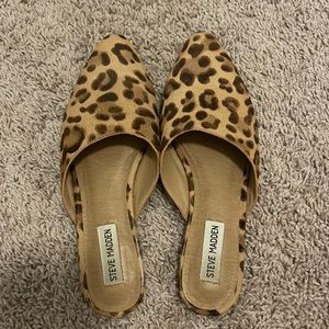 Steve Madden Leopard Mules